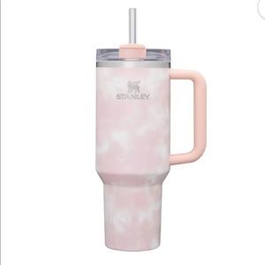 Target Exclusive Stanley 40oz Quencher Peach Tie Dye New H2.0 Tumbler